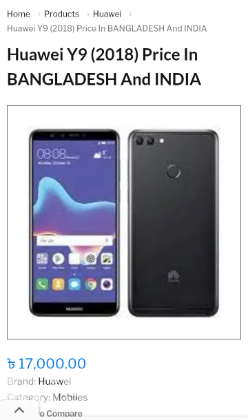 huawei y9